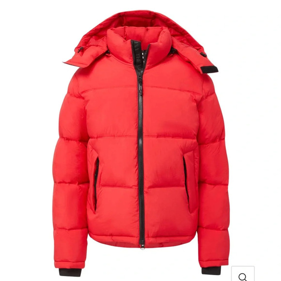 The Very Warm hooded red puffer in excellent like-new condition size medium - Picture 2 of 7